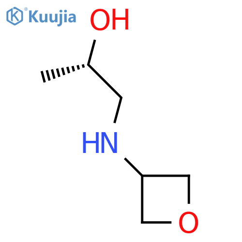 (2S)-1-[(oxetan-3-yl)amino]propan-2-ol structure