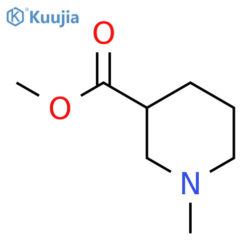 Methyl 1-methylpiperidine-3-carboxylate structure