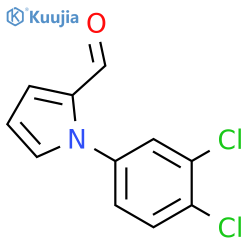 1-(3,4-DICHLOROPHENYL)-1H-PYRROLE-2-CARBALDEHYDE structure