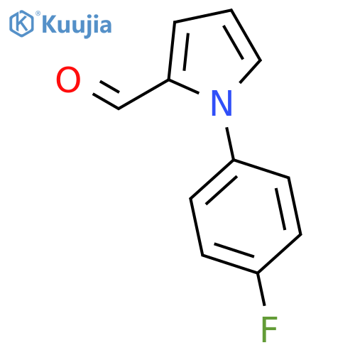 1-(4-Fluorophenyl)-1H-pyrrole-2-carbaldehyde structure