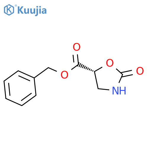 (R)-benzyl 2-oxooxazolidine-5-carboxylate structure