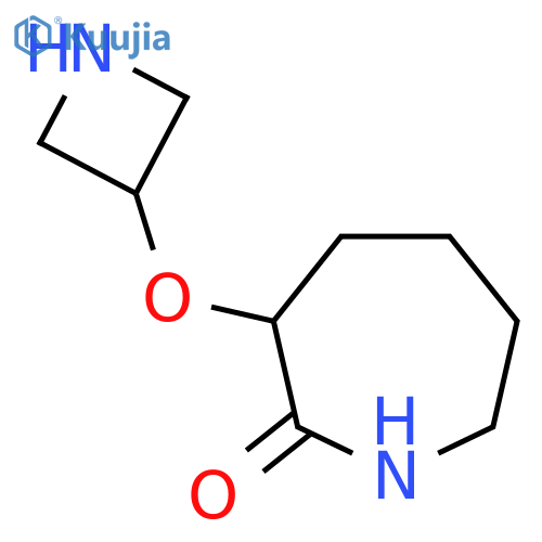 3-(Azetidin-3-yloxy)azepan-2-one structure