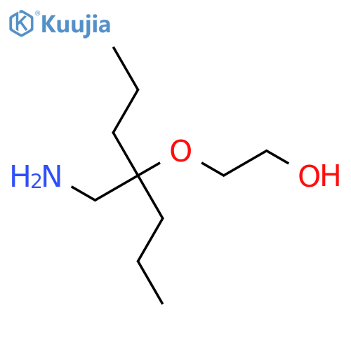 2-{4-(aminomethyl)heptan-4-yloxy}ethan-1-ol structure