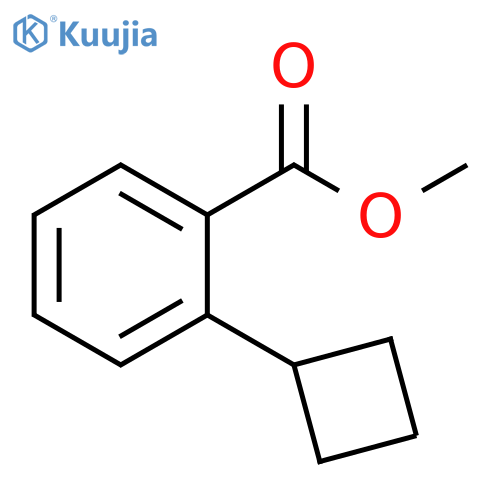 methyl 2-cyclobutylbenzoate structure