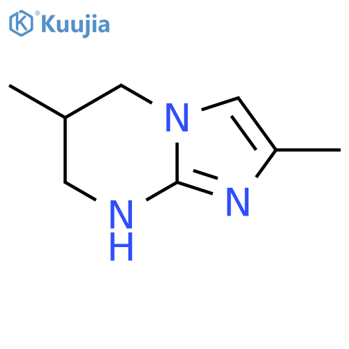2,6-dimethyl-5H,6H,7H,8H-imidazo1,2-apyrimidine structure