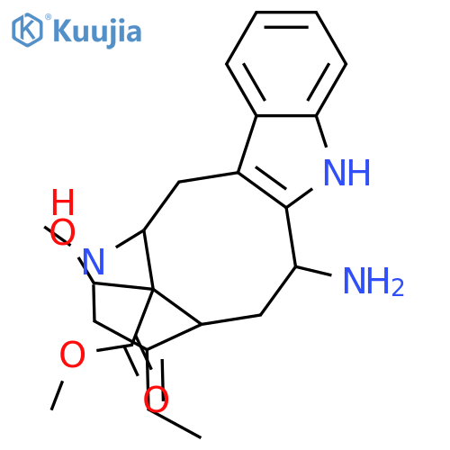 3-Amino-Nb-methylsecovoacarpine structure