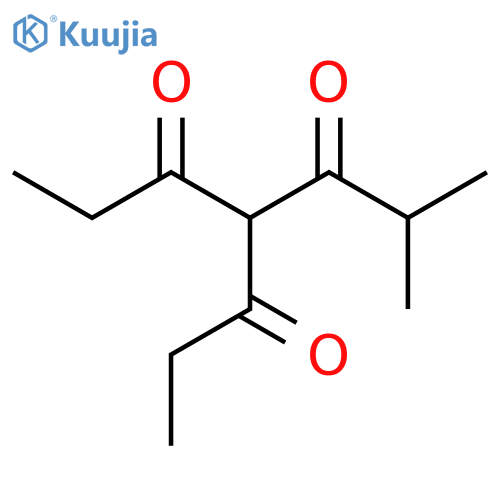 2-methyl-4-propanoylheptane-3,5-dione structure