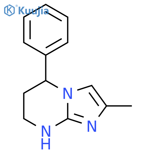 2-methyl-5-phenyl-5H,6H,7H,8H-imidazo1,2-apyrimidine structure