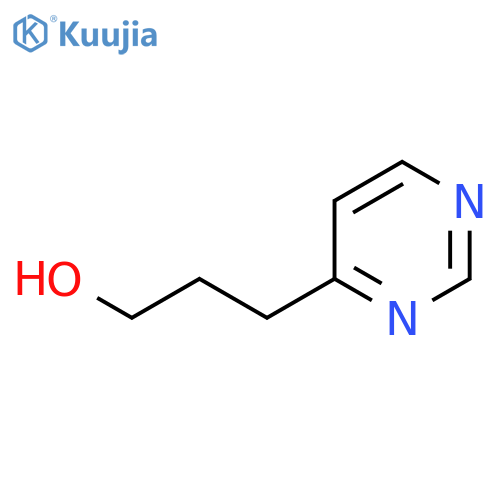 3-(pyrimidin-4-yl)propan-1-ol structure