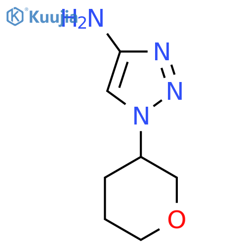 1-(Oxan-3-yl)-1H-1,2,3-triazol-4-amine structure