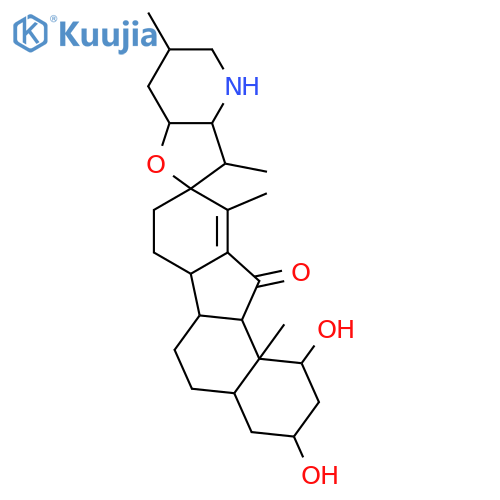 Jervine; 1β-Hydroxy, 5β,6-dihydro structure