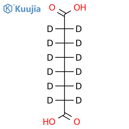 1,8-octanedioic-d12 acid structure