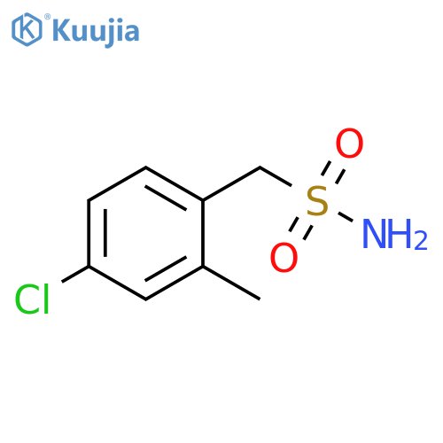 (4-chloro-2-methylphenyl)methanesulfonamide structure