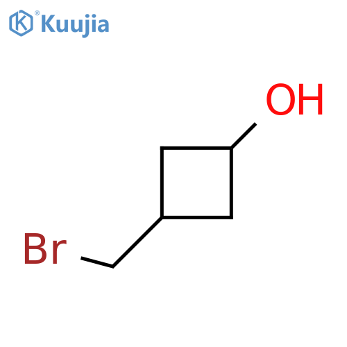 3-(Bromomethyl)cyclobutan-1-ol structure