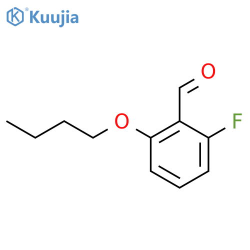 2-Butoxy-6-fluorobenzaldehyde structure