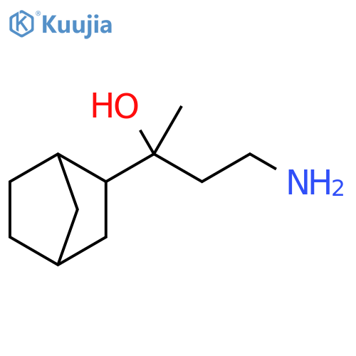 Bicyclo[2.2.1]heptane-2-methanol, α-(2-aminoethyl)-α-methyl- structure