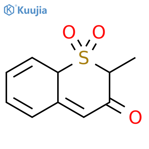 2-Methylbenzo[b]thiophen-3(2H)-one 1,1-Dioxide structure
