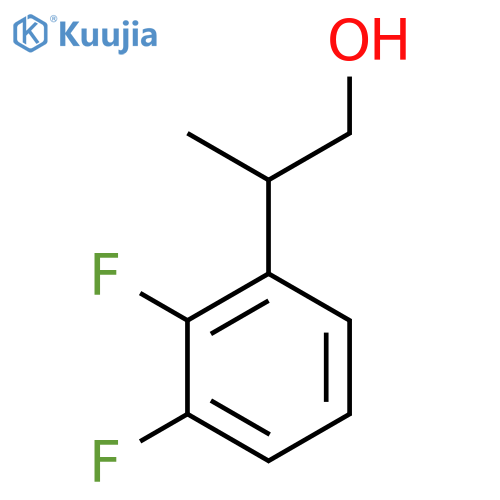 2-(2,3-Difluorophenyl)propan-1-ol structure