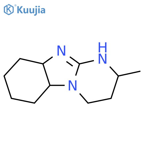 11-methyl-1,8,10-triazatricyclo7.4.0.0,2,7tridec-8-ene structure