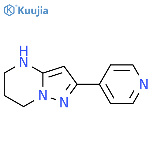 4-{4H,5H,6H,7H-pyrazolo1,5-apyrimidin-2-yl}pyridine structure