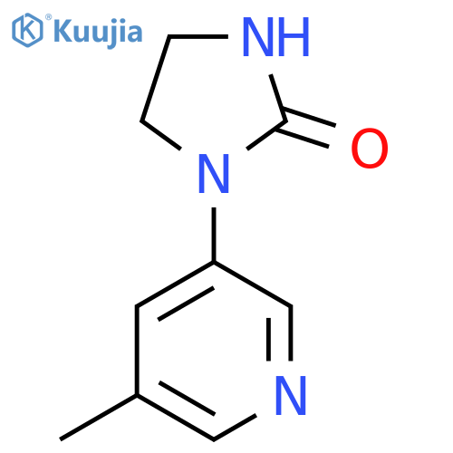 1-(5-Methylpyridin-3-yl)imidazolidin-2-one structure