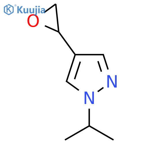 4-(oxiran-2-yl)-1-(propan-2-yl)-1H-pyrazole structure