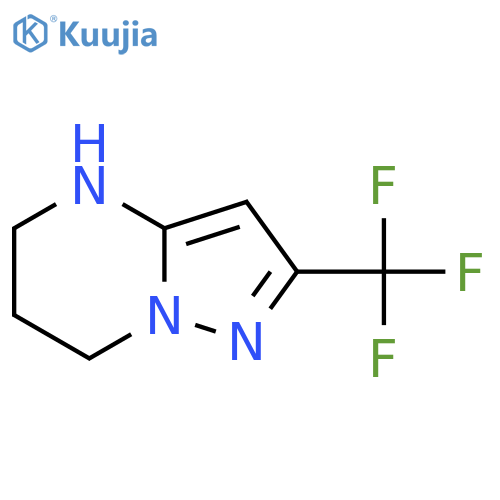 2-(trifluoromethyl)-4H,5H,6H,7H-pyrazolo1,5-apyrimidine structure