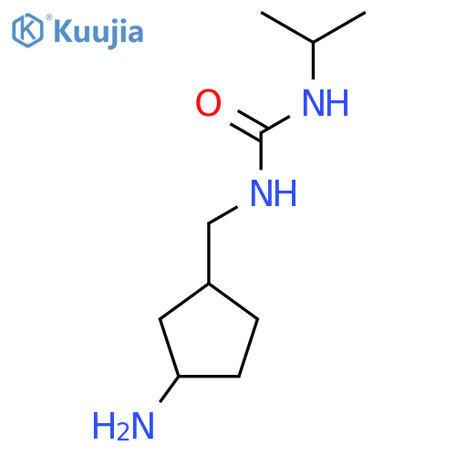 1-[(3-Aminocyclopentyl)methyl]-3-(propan-2-yl)urea structure