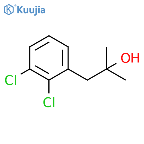 1-(2,3-dichlorophenyl)-2-methylpropan-2-ol structure