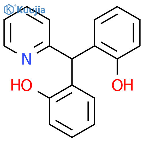 2,2'-(Pyridin-2-ylmethylene)diphenol structure
