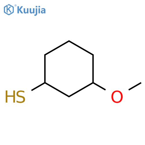 3-methoxycyclohexane-1-thiol structure