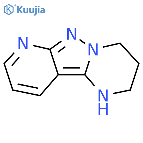 3,7,8,10-tetraazatricyclo7.4.0.0,2,7trideca-1,8,10,12-tetraene structure