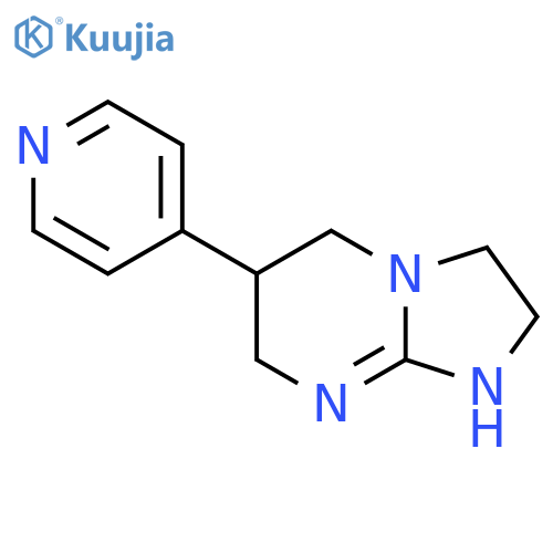 4-{2H,3H,5H,6H,7H,8H-imidazo1,2-apyrimidin-6-yl}pyridine structure