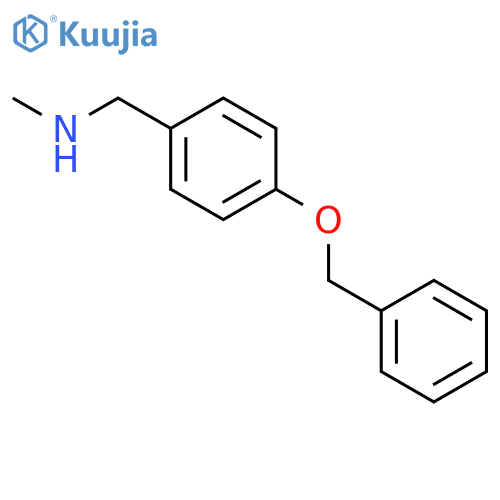 N-(4-Benzyloxybenzyl)MethylaMine structure