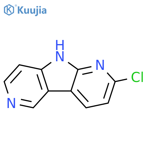 11-chloro-4,8,10-triazatricyclo[7.4.0.02,?]trideca-1(9),2(7),3,5,10,12-hexaene structure