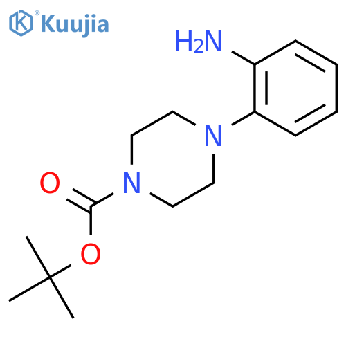 tert-butyl 4-(2-aminophenyl)piperazine-1-carboxylate structure