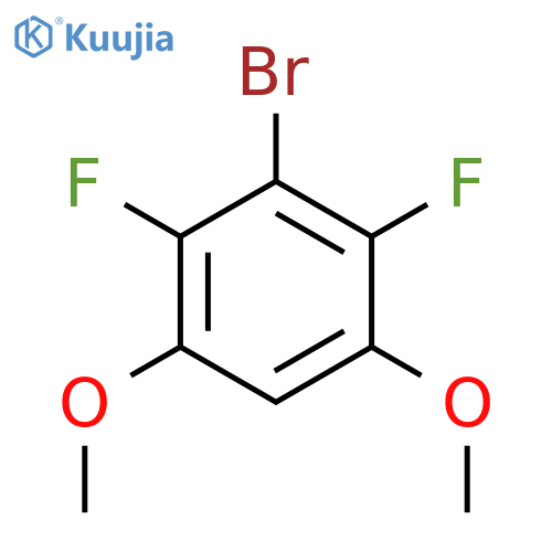1-Bromo-2,6-difluoro-3,5-dimethoxybenzene structure