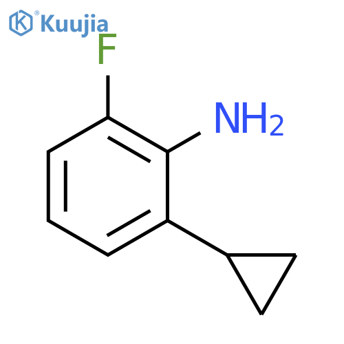 2-Cyclopropyl-6-fluoroaniline structure