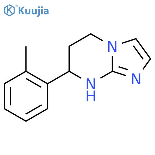 7-(2-methylphenyl)-5H,6H,7H,8H-imidazo1,2-apyrimidine structure