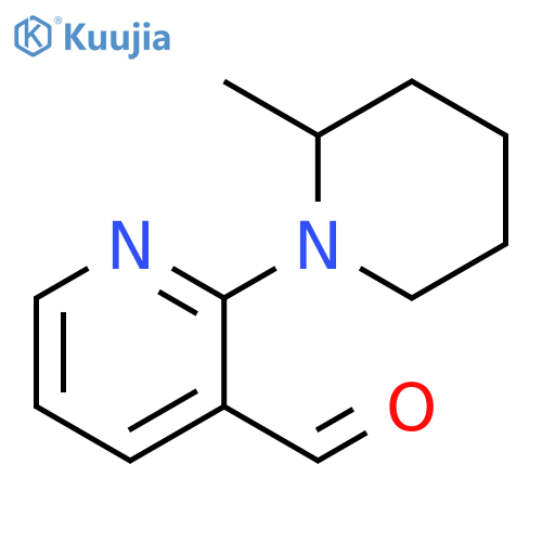 2-Methyl-3,4,5,6-tetrahydro-2H-[1,2]bipyridinyl-3-carbaldehyde structure
