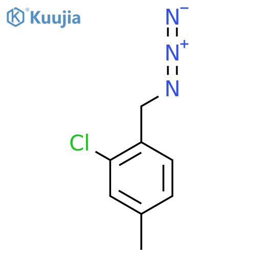 1-(Azidomethyl)-2-chloro-4-methylbenzene structure