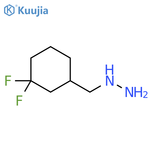 (3,3-difluorocyclohexyl)methylhydrazine structure