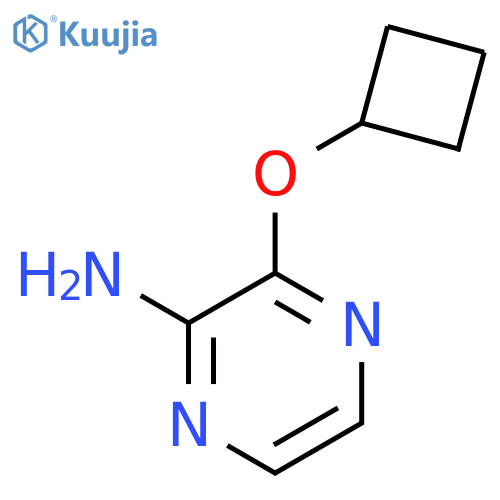 3-cyclobutoxypyrazin-2-amine structure
