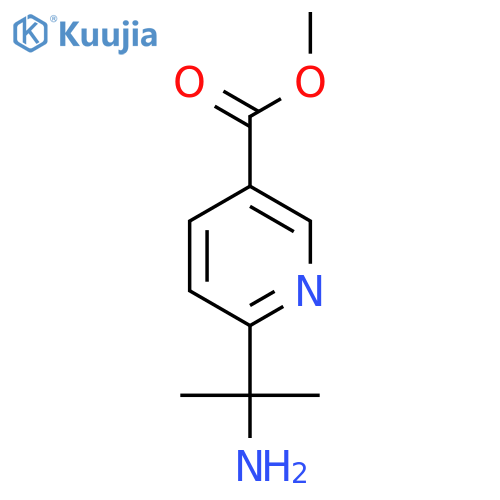 methyl 6-(2-aminopropan-2-yl)pyridine-3-carboxylate structure