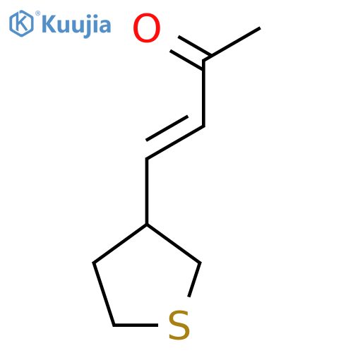 4-(thiolan-3-yl)but-3-en-2-one structure