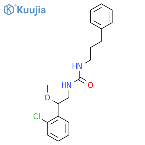 1-(2-(2-Chlorophenyl)-2-methoxyethyl)-3-(3-phenylpropyl)urea structure
