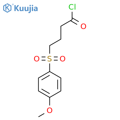 4-((4-Methoxyphenyl)sulfonyl)butanoyl chloride structure