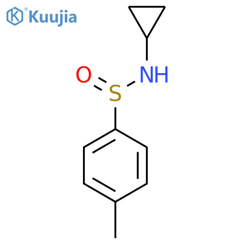 N-Cyclopropyl-4-methylbenzenesulfinamide structure