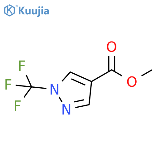 1-Trifluoromethyl-1H-pyrazole-4-carboxylic acid methyl ester structure