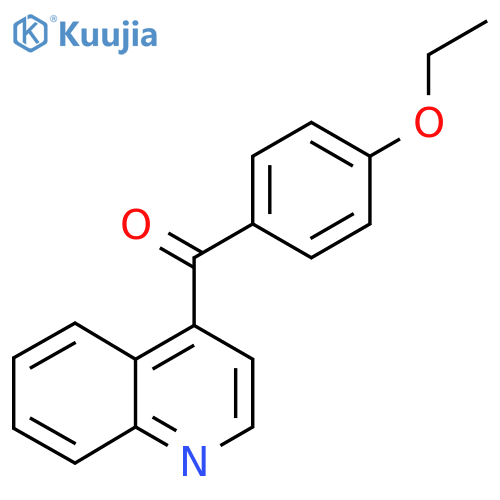 4-(4-Ethoxybenzoyl)quinoline structure